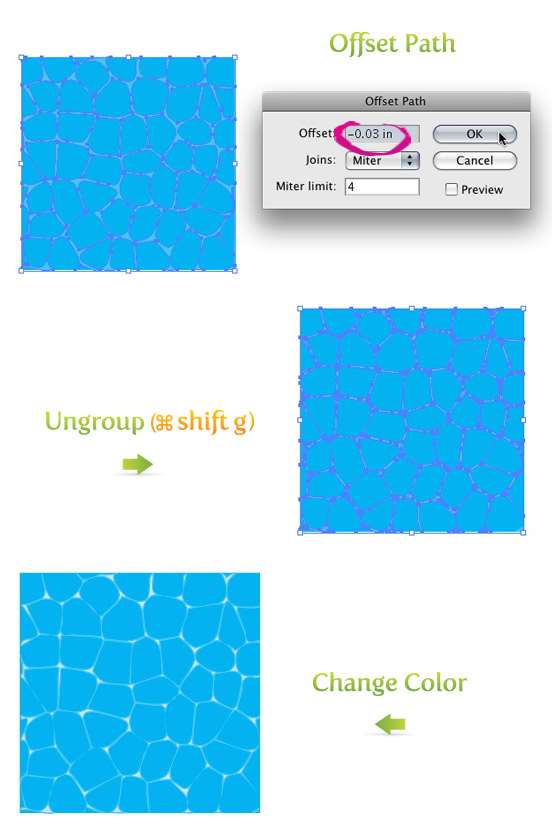 AIVectips纹理的制作方法介绍 优图宝 AI技巧教程