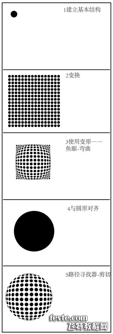 AI制作立体球体 优图宝 AI实例教程