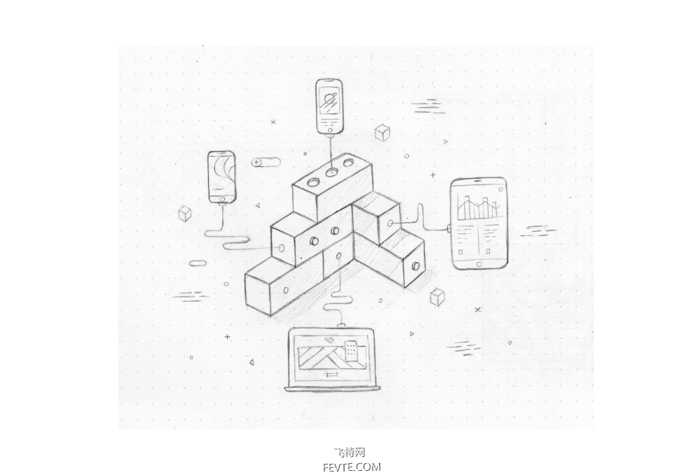 AI绘制立体线条插画教程 优图宝 AI实例教程