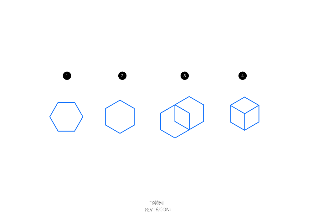 AI绘制立体线条插画教程 优图宝 AI实例教程