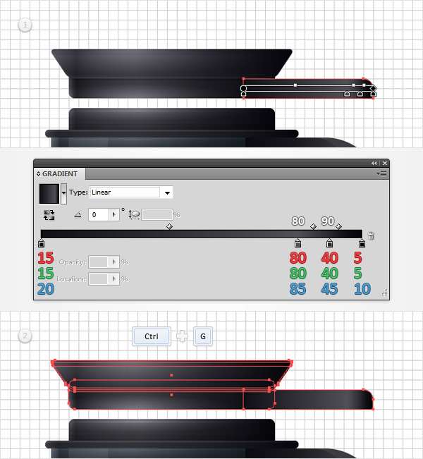 AI绘制写实咖啡机图标教程 优图宝 AI实例教程