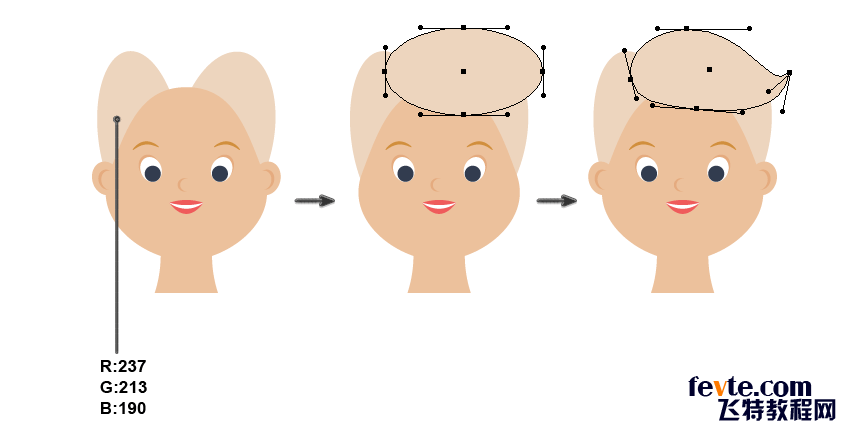 AI绘制人像插画教程 优图宝 AI实例教程