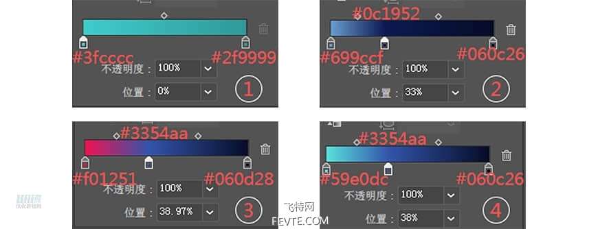 AI绘制时尚渐变城市夜景插画教程 优图宝 AI教程