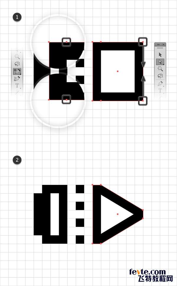 AI制作铅笔笔刷图案 优图宝 AI实例教程8