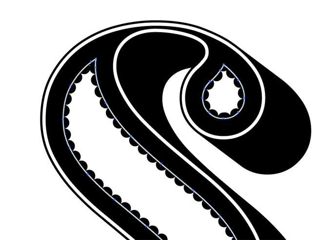 AI制作欧式花纹装点艺术文字效果教程 优图宝 AI实例教程