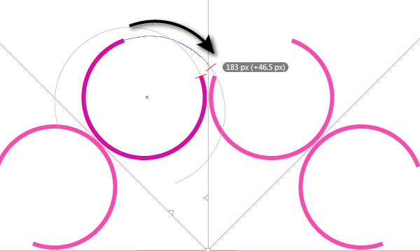 AI绘制欧式花纹教程 优图宝 AI实例教程14-path-extension
