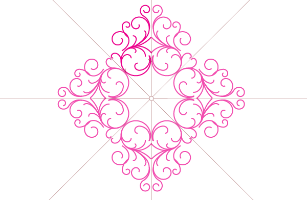 AI绘制欧式花纹教程 优图宝 AI实例教程22-pattern-creation