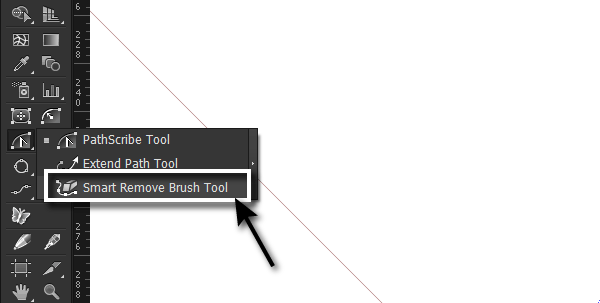 AI绘制欧式花纹教程 优图宝 AI实例教程29-smart-remove-brush-tool-location