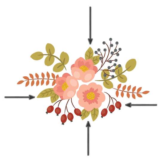 AI绘制漂亮复古花朵 优图宝 AI实例教程