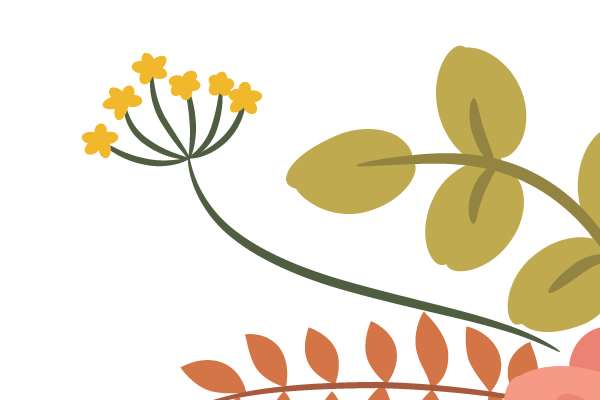 AI绘制漂亮复古花朵 优图宝 AI实例教程
