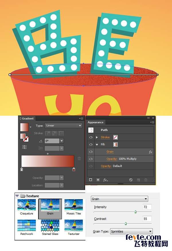 AI制作复古风格马戏团海报 优图宝 AI实例教程45