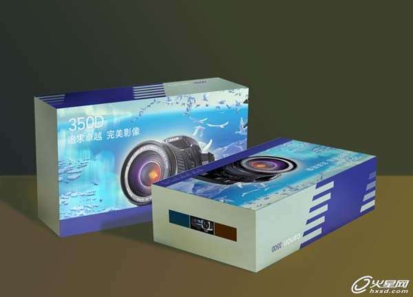 AI制作包装纸盒贴图教程 优图宝 AI实例教程