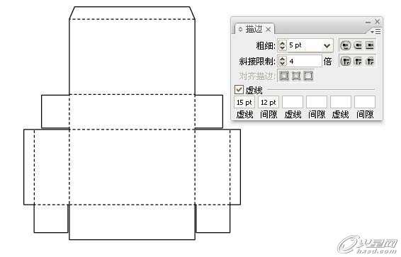 AI制作包装纸盒贴图教程 优图宝 AI实例教程