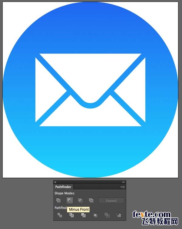 Apple Watch图标绘制全解析 优图宝 AI实例教程finish the mail icon