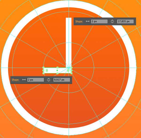 Apple Watch图标绘制全解析 优图宝 AI实例教程form the hands of the clock