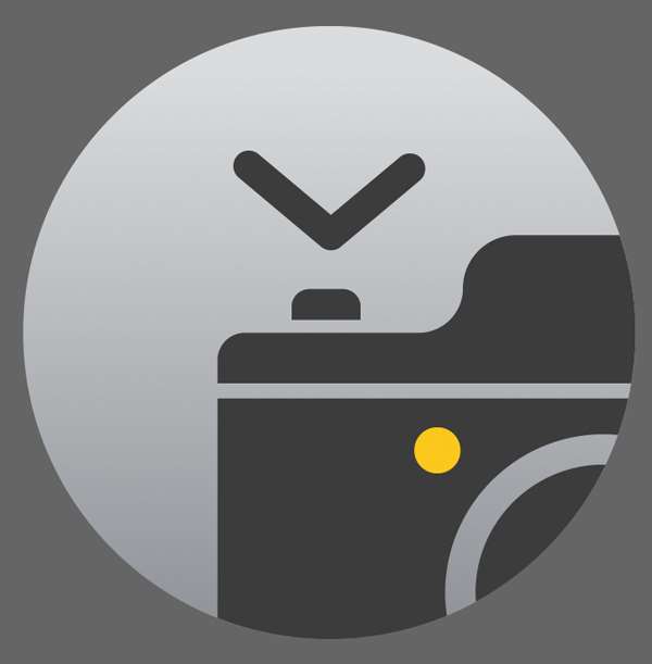 Apple Watch图标绘制全解析 优图宝 AI实例教程cut off the unneeded parts to finish up with the icon