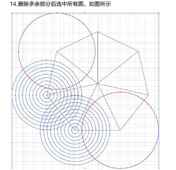 AI制作漂亮的叠加圆环的一些方法 优图宝 AI实例教程