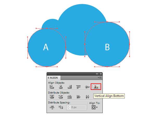 AI绘制玻璃质感云图标 优图宝 AI实例教程 glass cloud 03