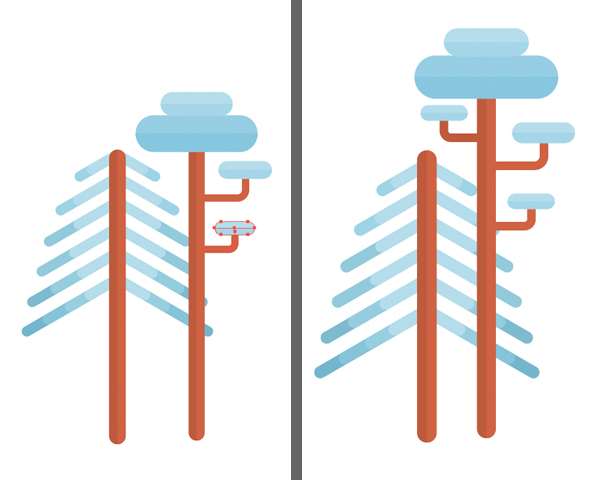 AI简单快速绘制扁平风格插画 优图宝 AI实例教程