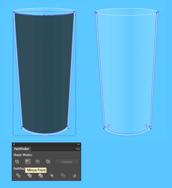 AI绘制写实牛奶杯和燕麦饼干 优图宝 AI实例教程make the sides of the glass thicker