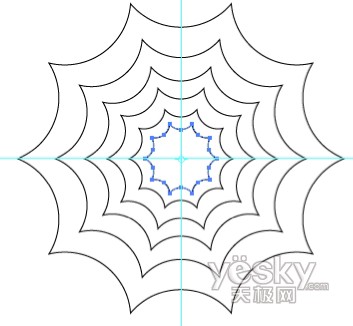 AI绘制蜘蛛网8_优图宝　世纪论坛
