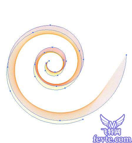 AI绘制梦幻螺旋效果教程 优图宝 AI教程