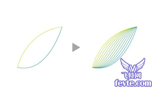 AI绘制矢量线型花朵 优图宝 AI教程