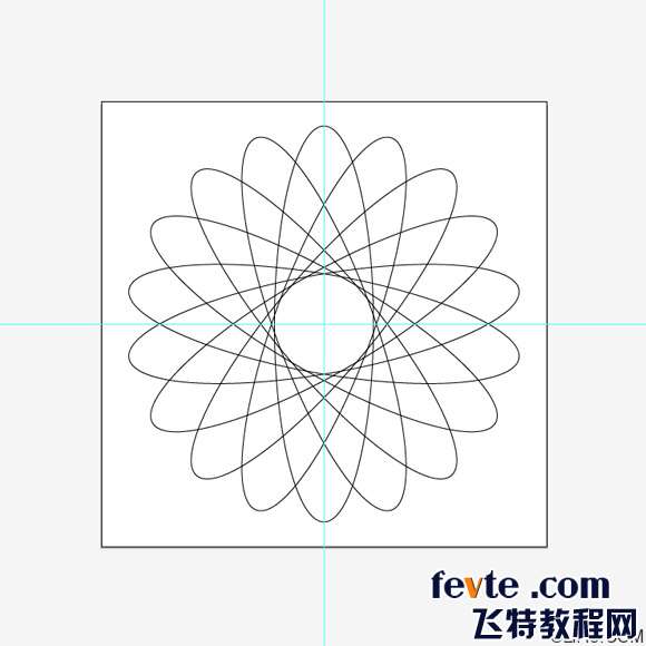 AI绘制折叠效果花朵 优图宝 AI教程