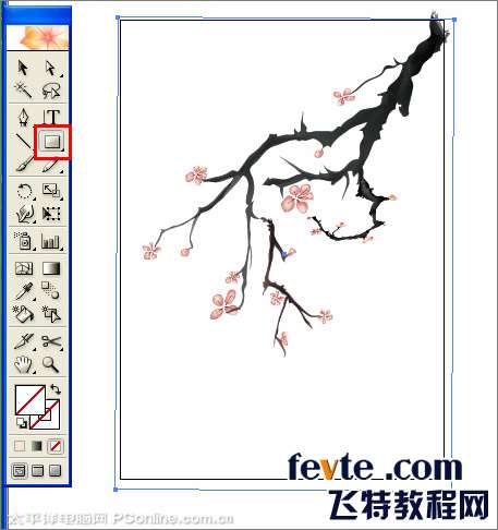 AI绘制写意梅花图 优图宝 AI教程