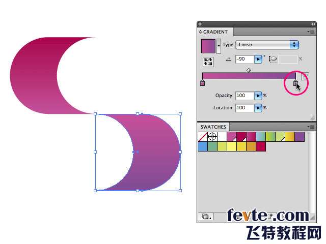 AI绘制漂亮渐变插画 优图宝 AI教程