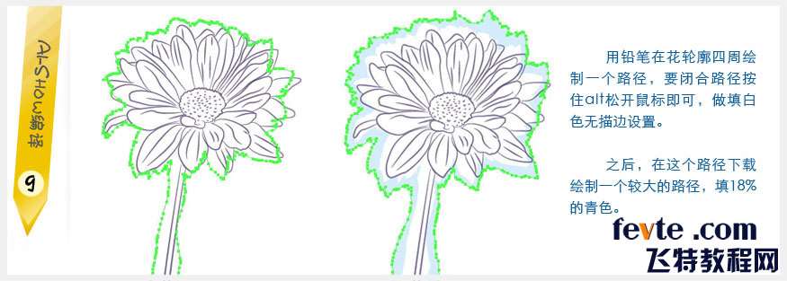 AI绘制水彩花朵 优图宝 AI教程