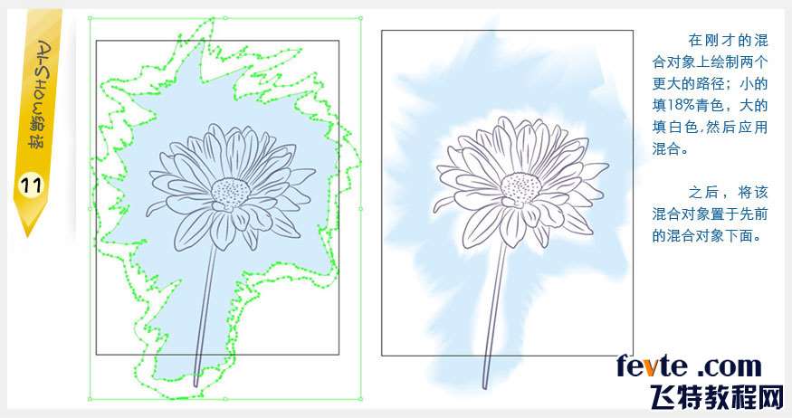 AI绘制水彩花朵 优图宝 AI教程