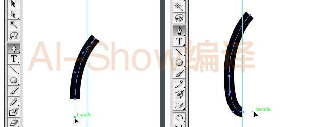 AI无缝连接完美渐变标志 优图宝 AI教程