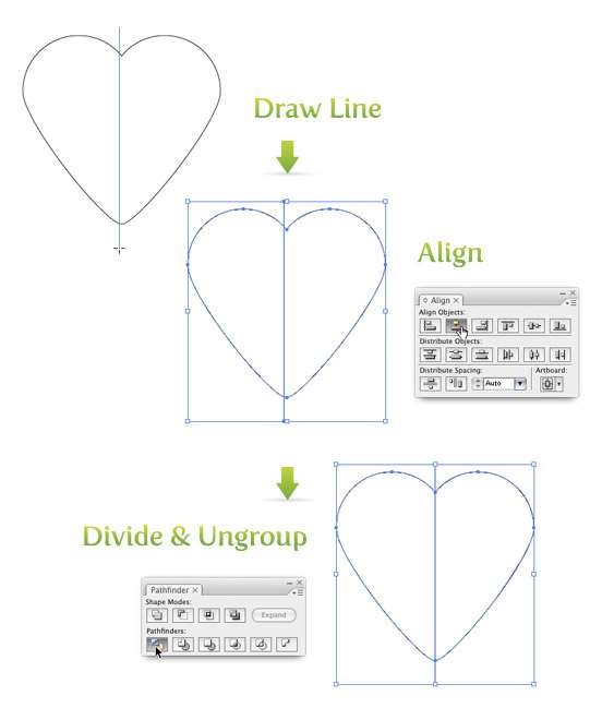 AI绘制漂亮四叶草 优图宝 AI实例教程画线和分