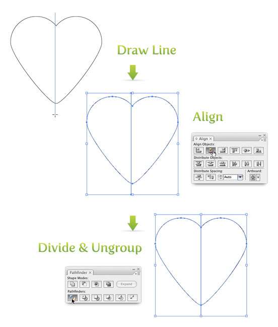 AI绘制漂亮四叶草 优图宝 AI实例教程画线和分