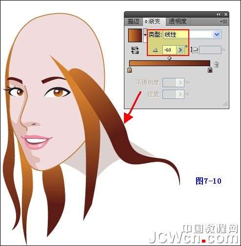 Illustrator鼠绘教程:插画人物系列之清纯美女的绘制_中国教程网
