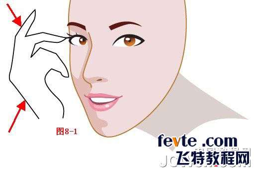 Illustrator鼠绘教程:插画人物系列之清纯美女的绘制-中_中国教程网