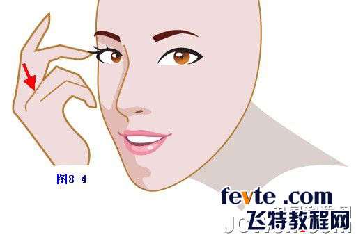 Illustrator鼠绘教程:插画人物系列之清纯美女的绘制-中_中国教程网