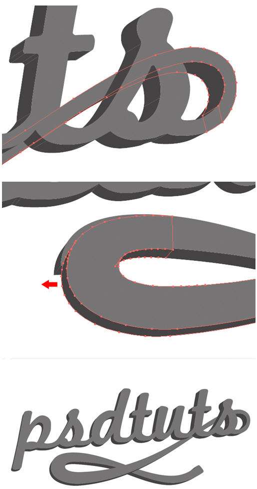 AI+PS制作光感立体字 优图宝 AI实例教程