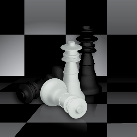 AI制作三维国际象棋 优图宝 AI实例教程