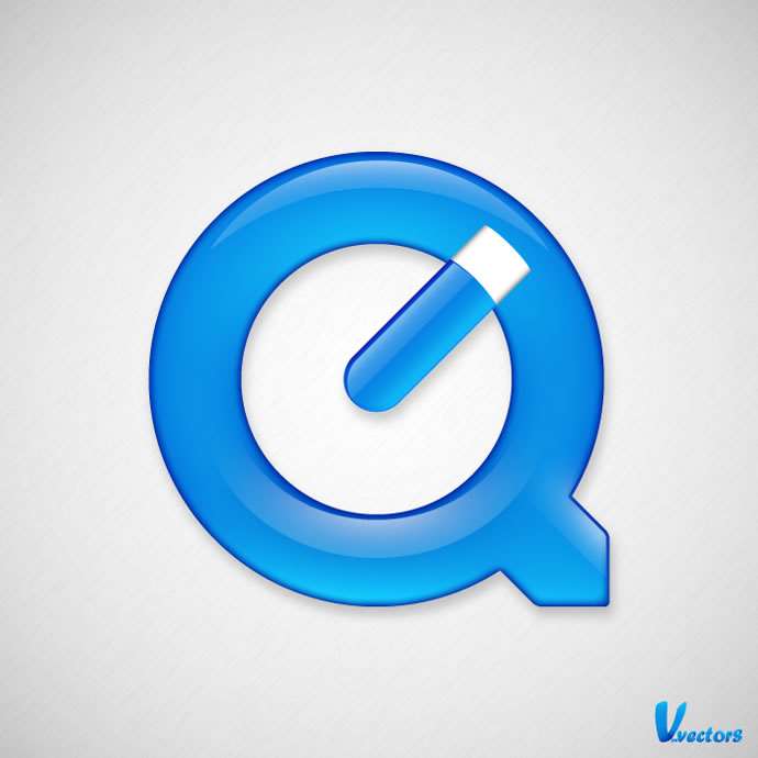 AI绘制水晶质感QUICKTIME图标 优图宝 AI实例教程