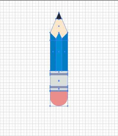 AI艺术画笔制作弯曲的铅笔 优图宝 AI实例教程
