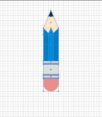 AI艺术画笔制作弯曲的铅笔 优图宝 AI实例教程