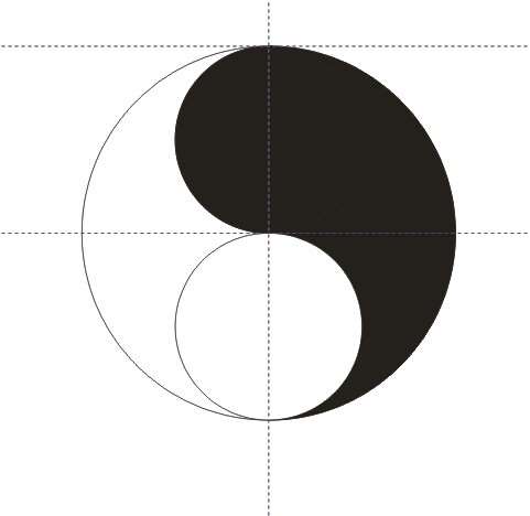 CDR快速绘制太极形状 优图宝 CDR实例教程