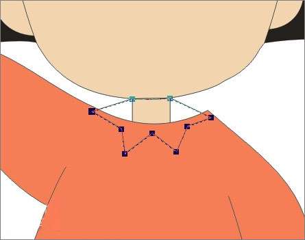 CDR绘制可爱樱桃小丸子形象插画 优图宝 CDR实例教程