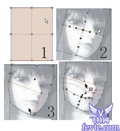 CDR打造可爱卡通妹妹 优图宝 CorelDraw实例教程