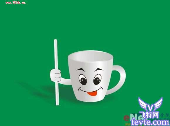 Coreldraw9绘制可爱卡通杯子教程 优图宝 CorelDraw实例教程