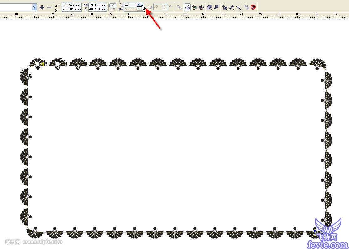 CorelDRAW绘制漂亮的花纹边框 优图宝 CorelDraw实例教程