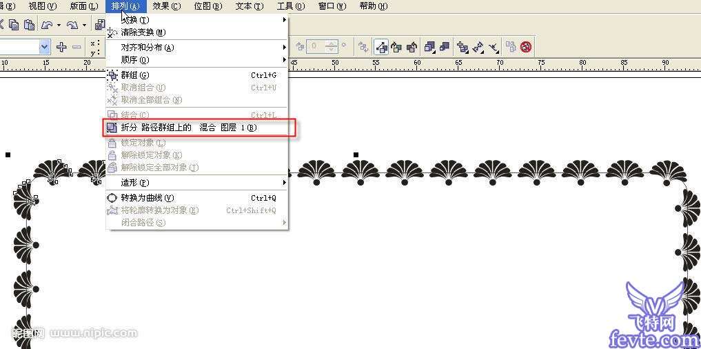 CorelDRAW绘制漂亮的花纹边框 优图宝 CorelDraw实例教程