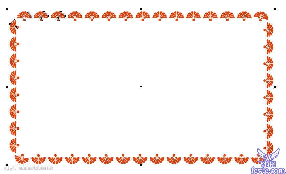 CorelDRAW绘制漂亮的花纹边框 优图宝 CorelDraw实例教程